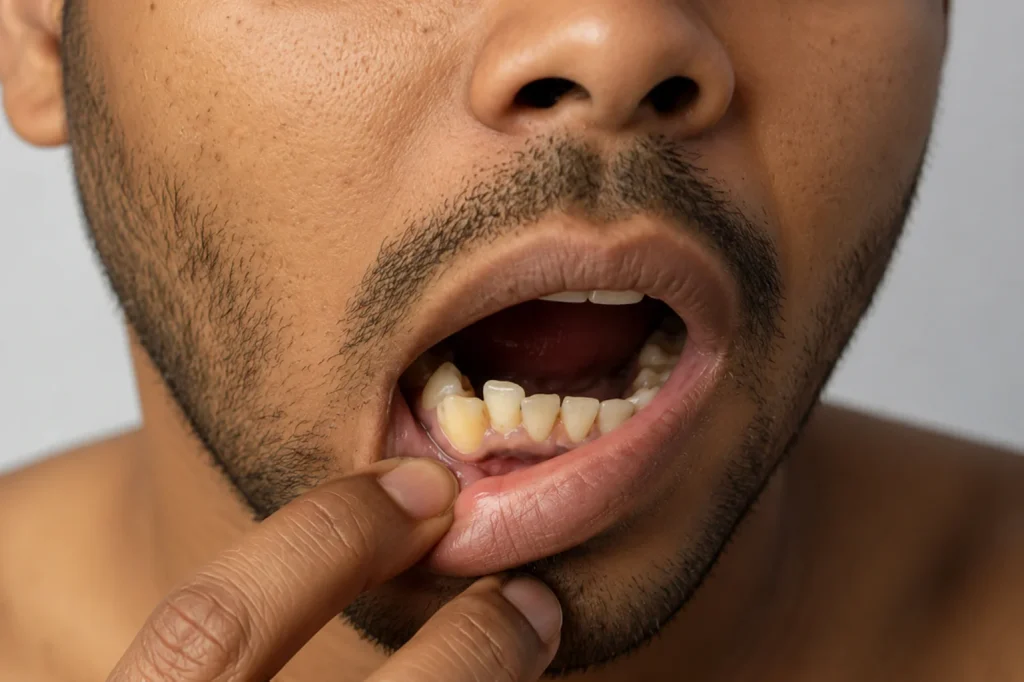 Patient concerned that teeth feel loose with gum problems